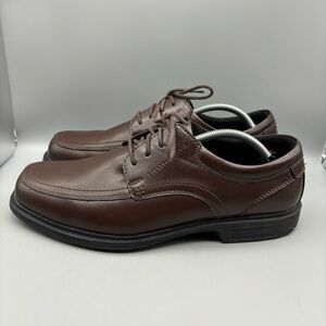 Nunn‎ Bush Kore Shoes Men's Size 11 XW Brown Leather Lace Up  84355-200